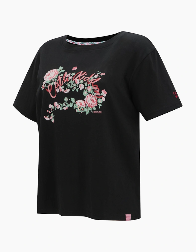 Regatta Womens/Ladies Cath Kidston Floral Oversized T-Shirt
