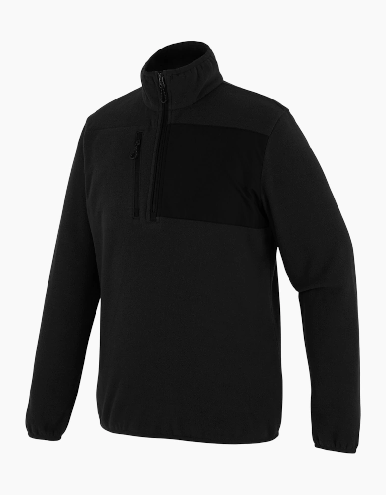 Regatta Mens Active Microfleece Quarter Zip Fleece Top