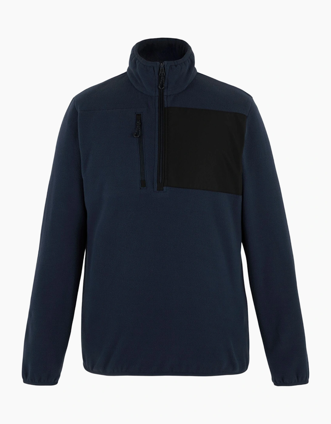 Regatta Mens Active Microfleece Quarter Zip Fleece Top
