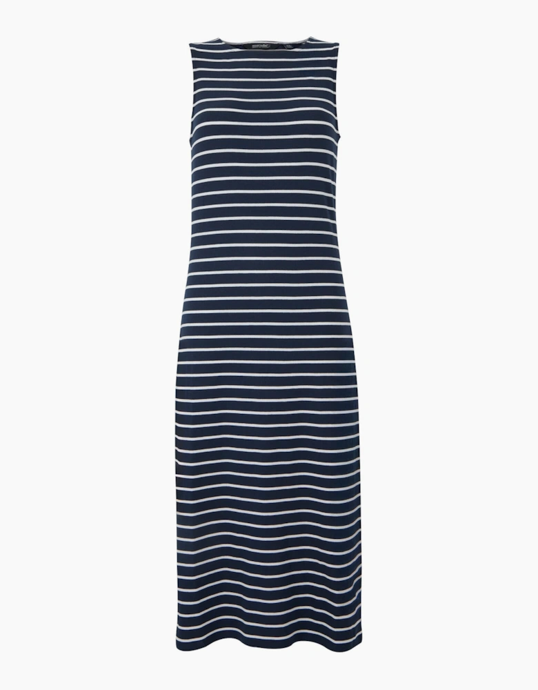 Regatta Womens/Ladies Amorie Contrast Striped Midi Dress