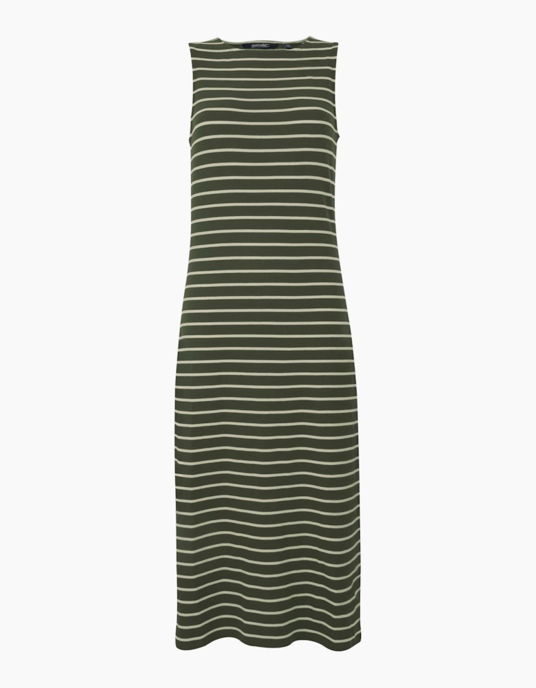 Regatta Womens/Ladies Amorie Contrast Striped Midi Dress