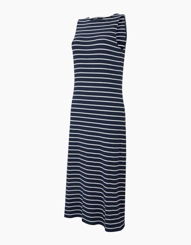Regatta Womens/Ladies Amorie Contrast Striped Midi Dress