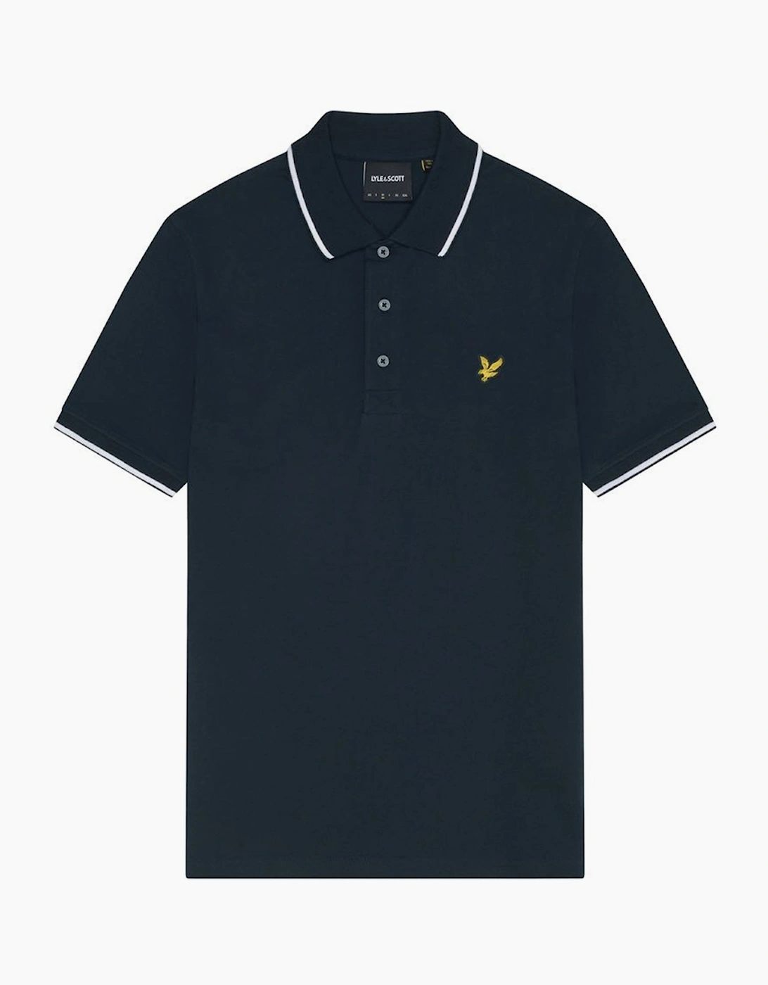 Lyle & Scott Mens Big & Tall Tipped Short Sleeve Polo Shirt