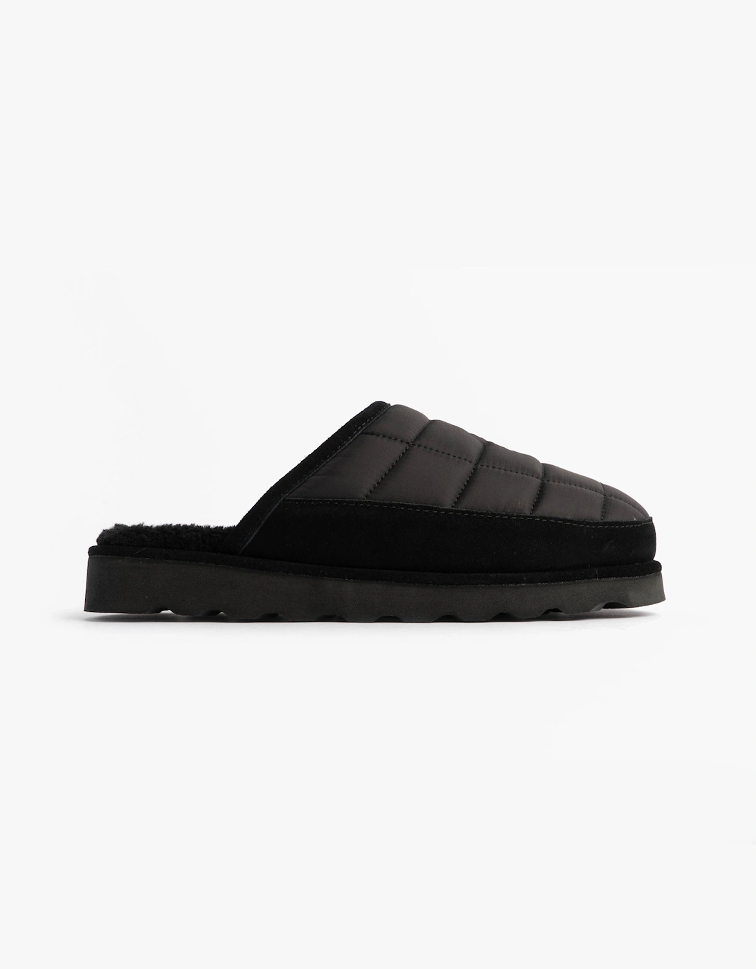 Polo Ralph Lauren Men's Polo Ralph Lauren READ SCFF II Mens Mule Slippers Black/Cream