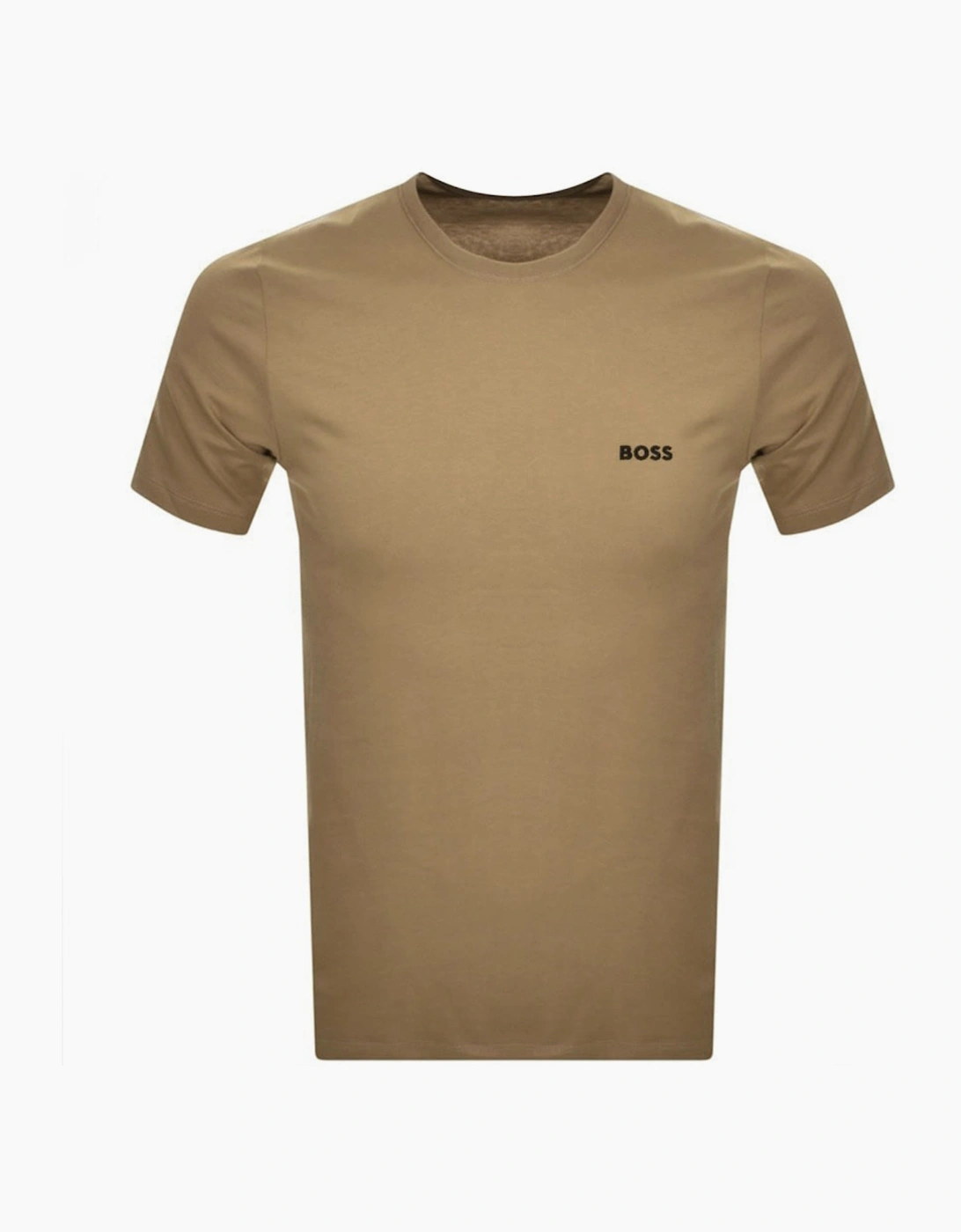 BOSS Crew Neck Classic T-Shirt 3 Pack Black/White/Beige