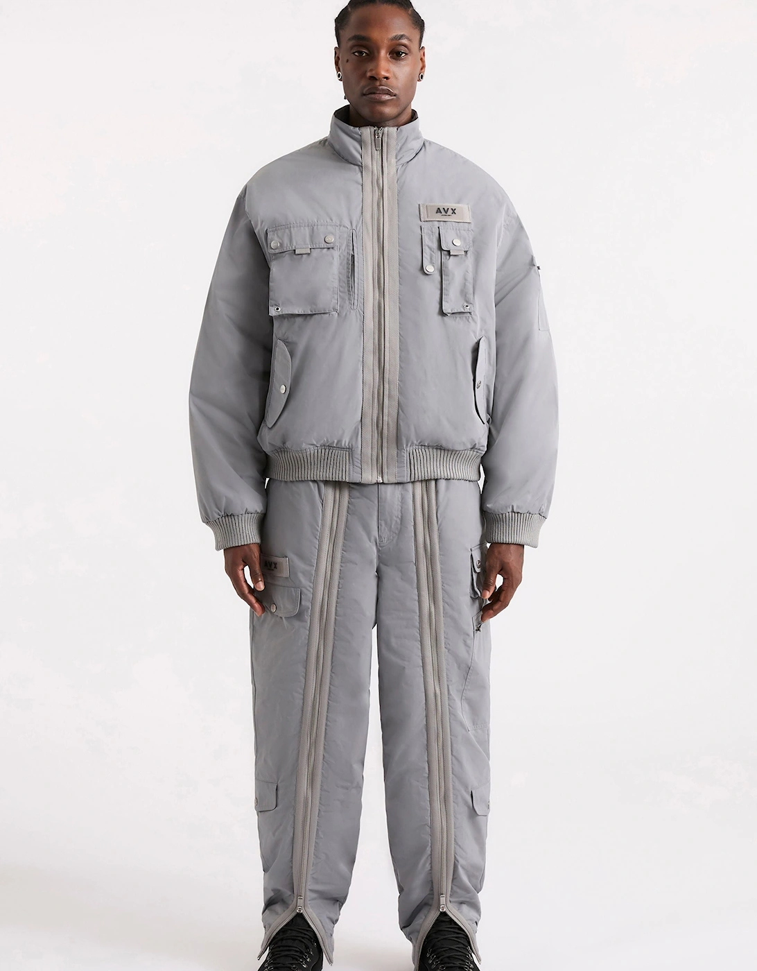 Callo Flight Jacket - Shadow Grey