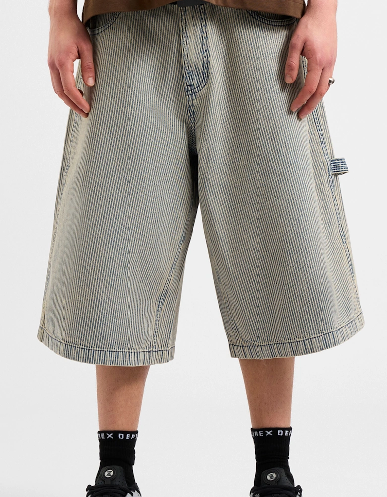 DAM DENIM SHORT - Light Denim Blue