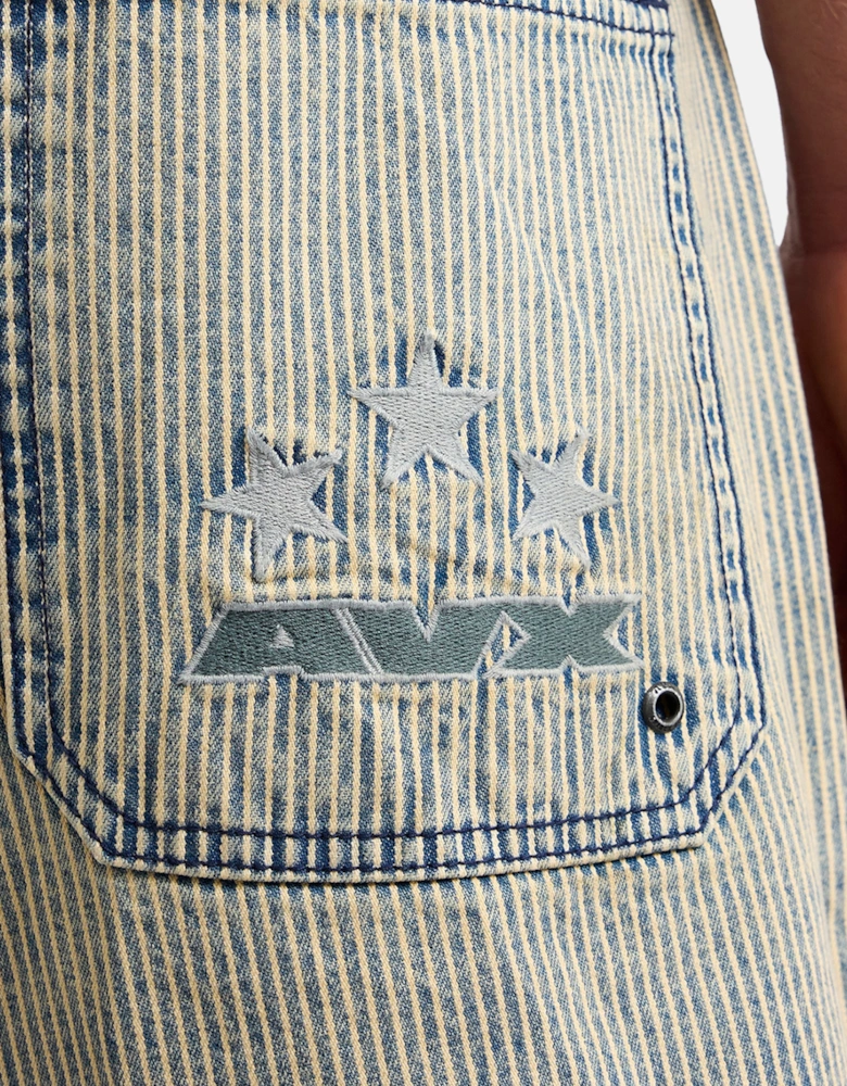 DAM DENIM SHORT - Light Denim Blue