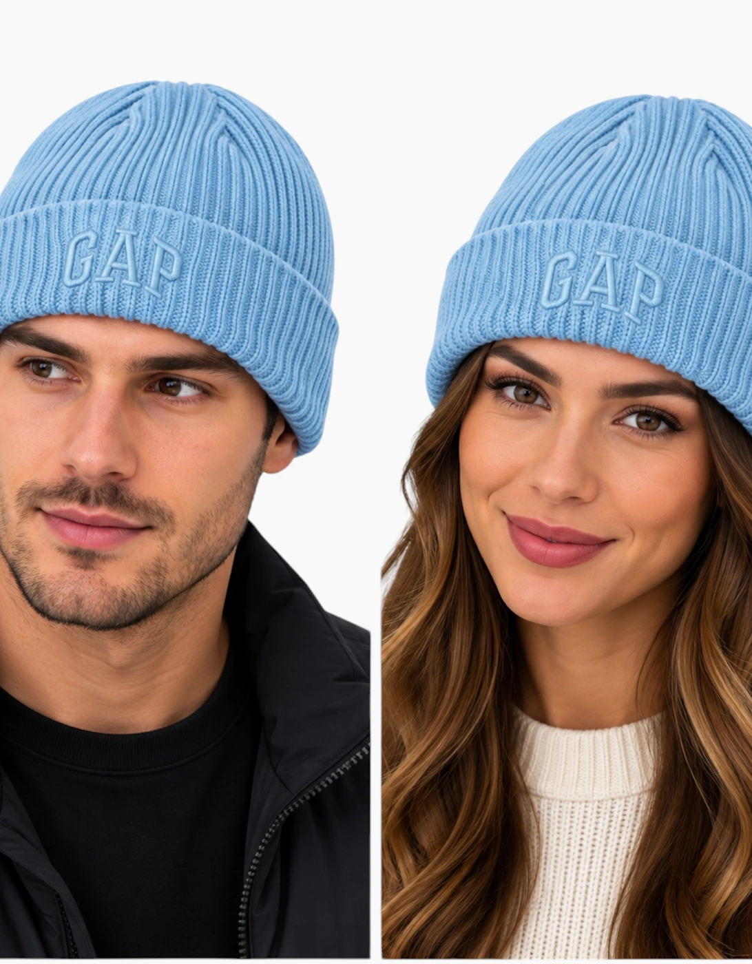 Gap GAP Hat Adult Logo Beanie Winter Warm Unisex Caps - Blue
