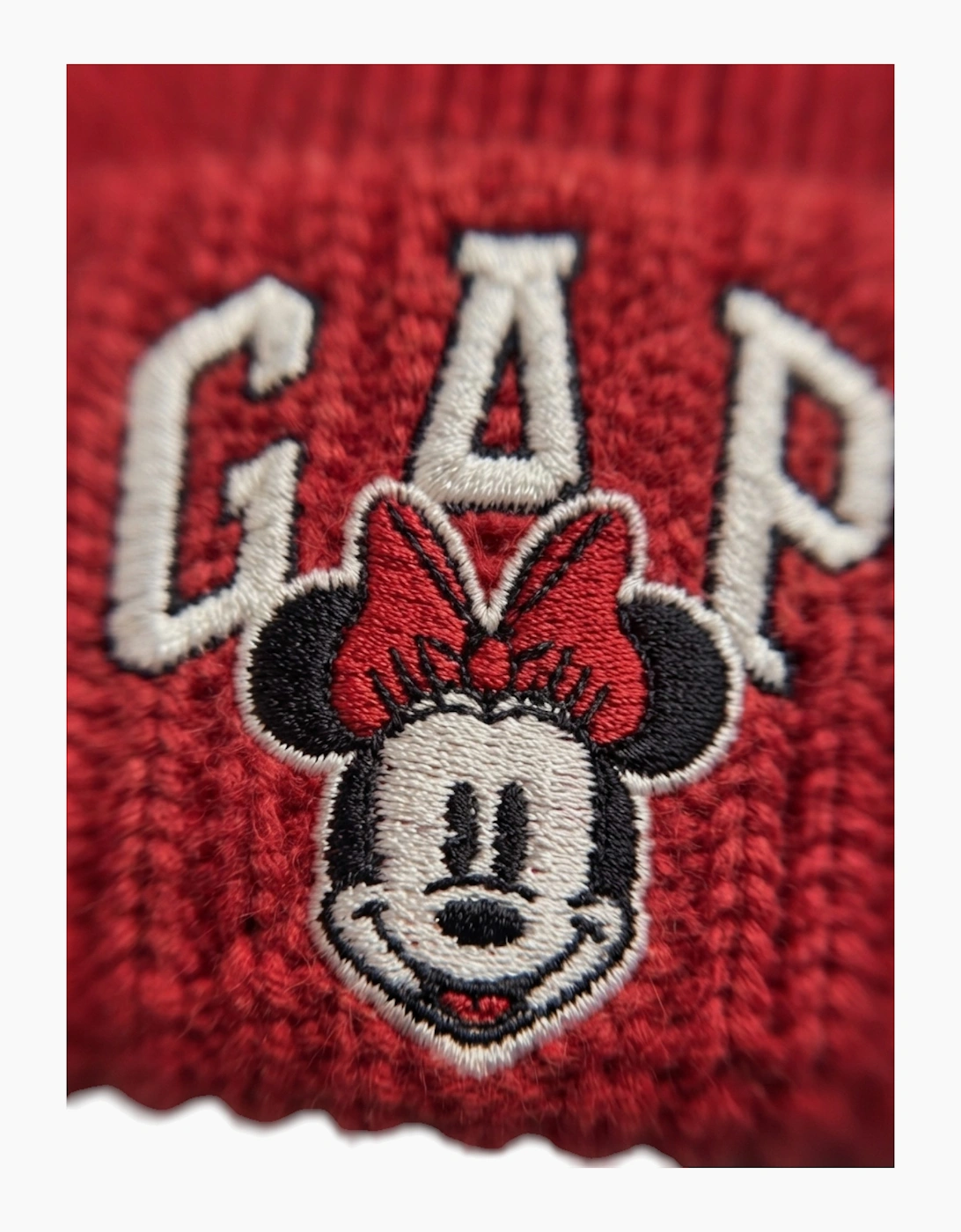 GAP Womens Cap Disney Minni Mouse Beanie Hat