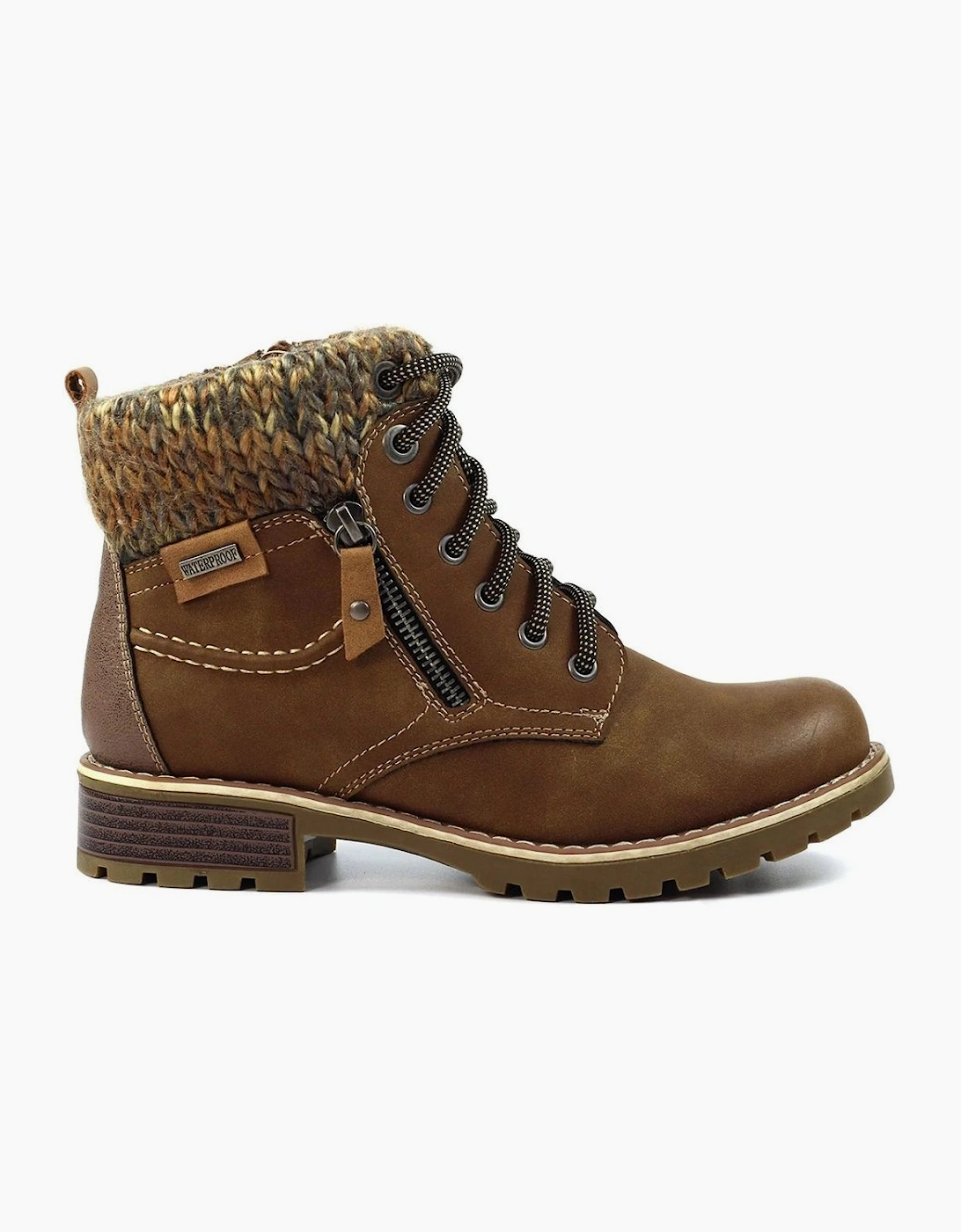 Lunar Millie GLB123 tan waterproof boot