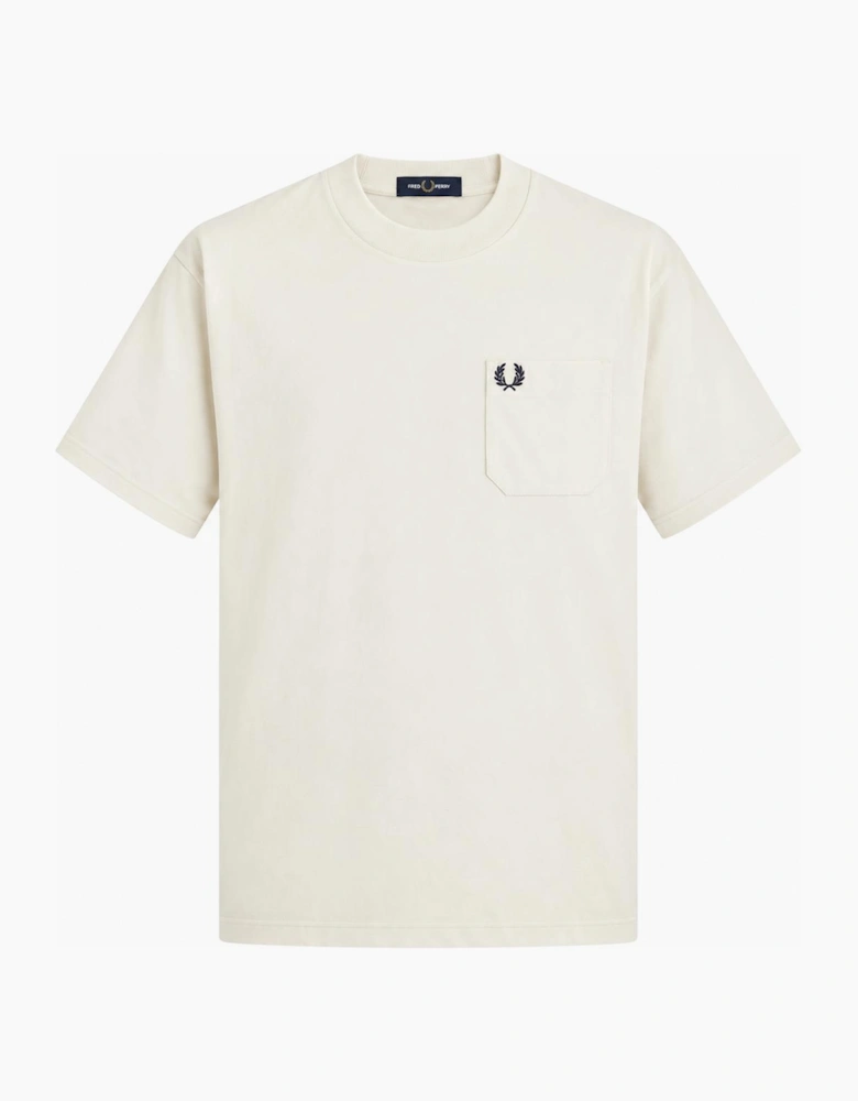 Fred Perry Relaxed Pocket T-Shirt Ecru