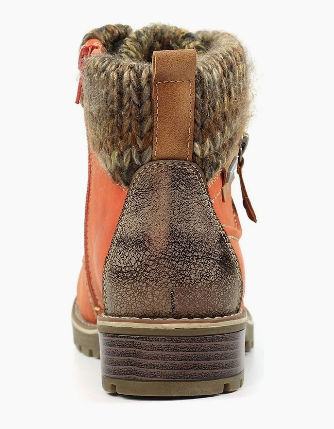 Lunar Millie GLB123 orange waterproof boot