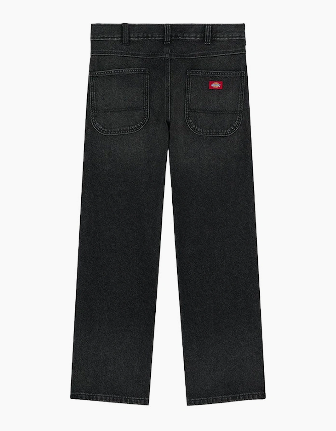 Dickies 954 Relaxed Straight Work Jeans - Black Wash Faded DK0A882AL241