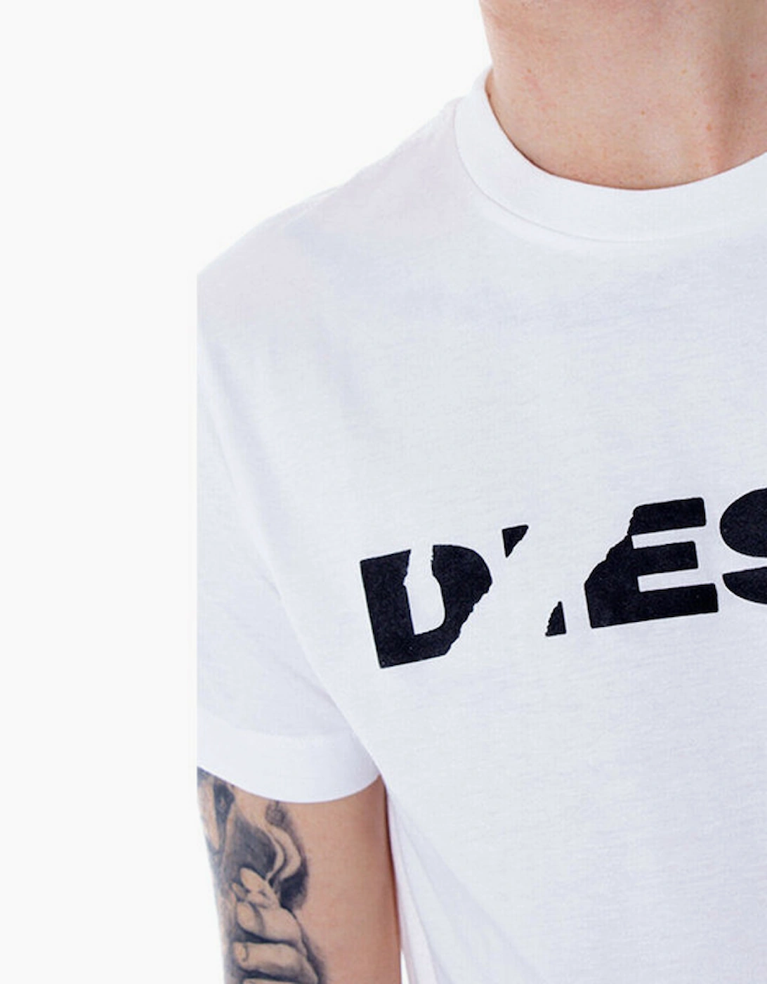 DIESEL T DIEGO BROK Mens T Shirt Cotton Tees Summer Top