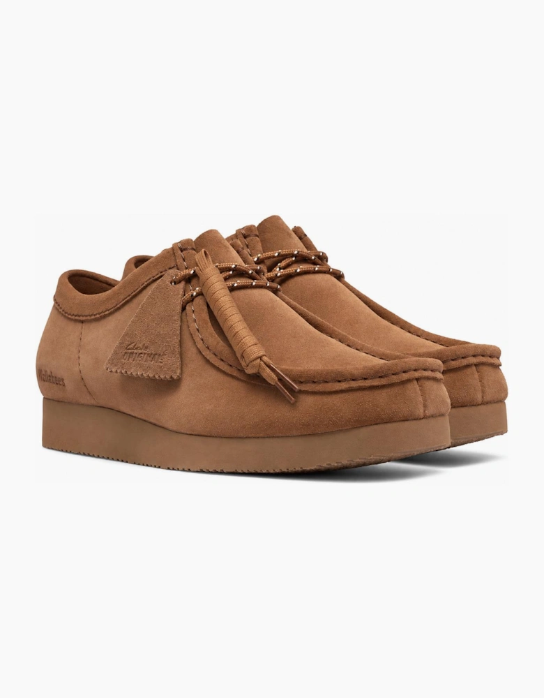 Clarks Originals Wallabee Lite Shoes Cola Suede