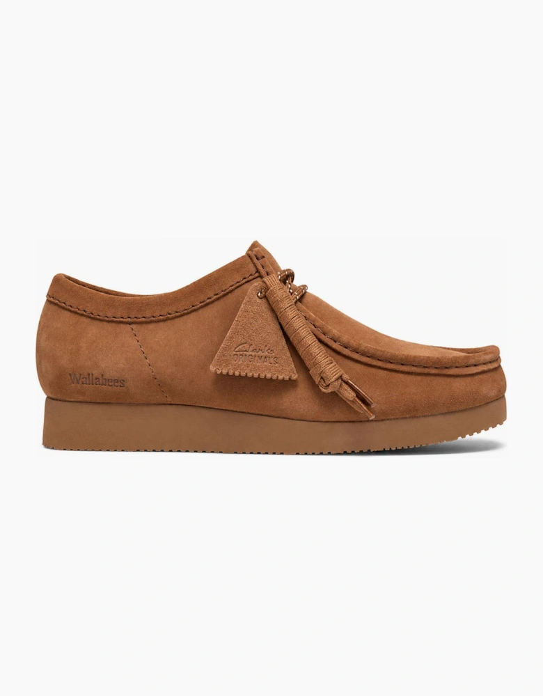 Clarks Originals Wallabee Lite Shoes Cola Suede