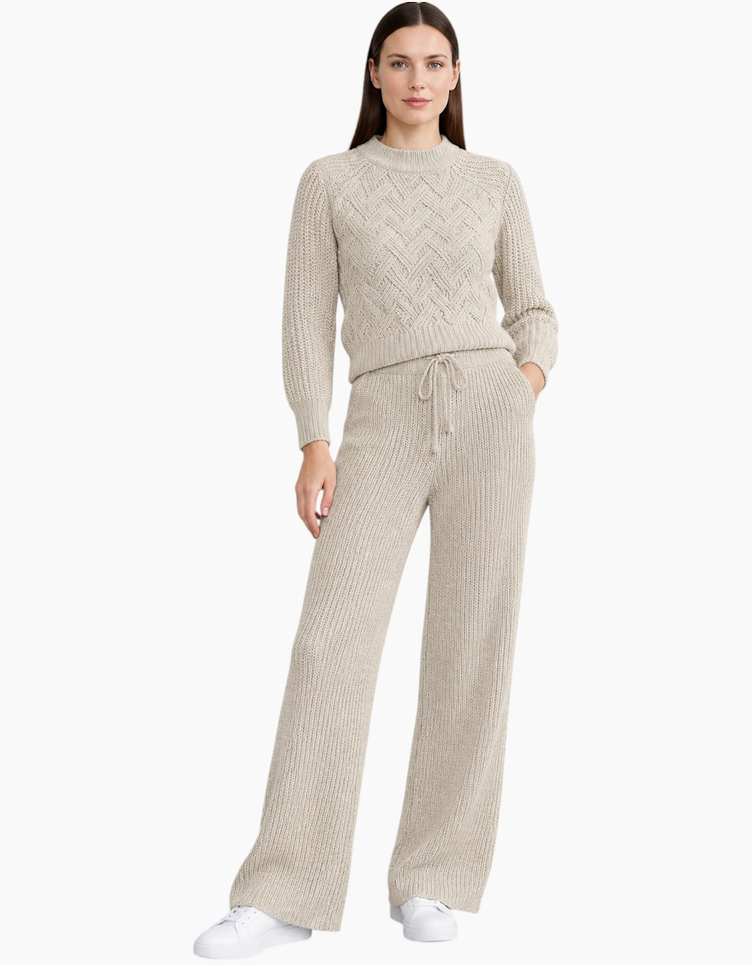 M&S Womens Kintted Loungewear Trouser Set