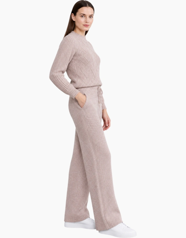 M&S Womens Kintted Loungewear Trouser Set