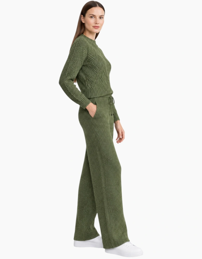 M&S Womens Kintted Loungewear Trouser Set