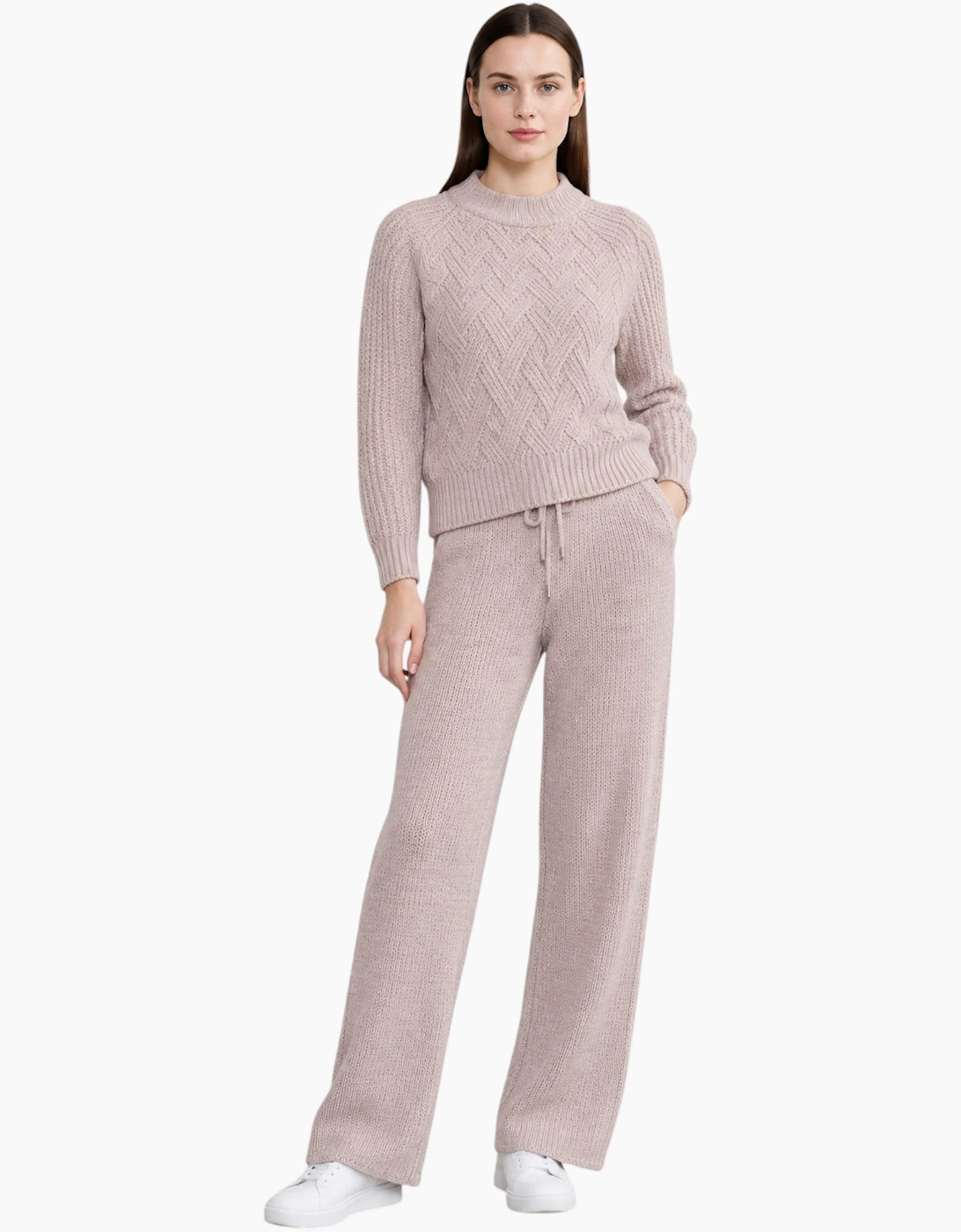 M&S Womens Kintted Loungewear Trouser Set