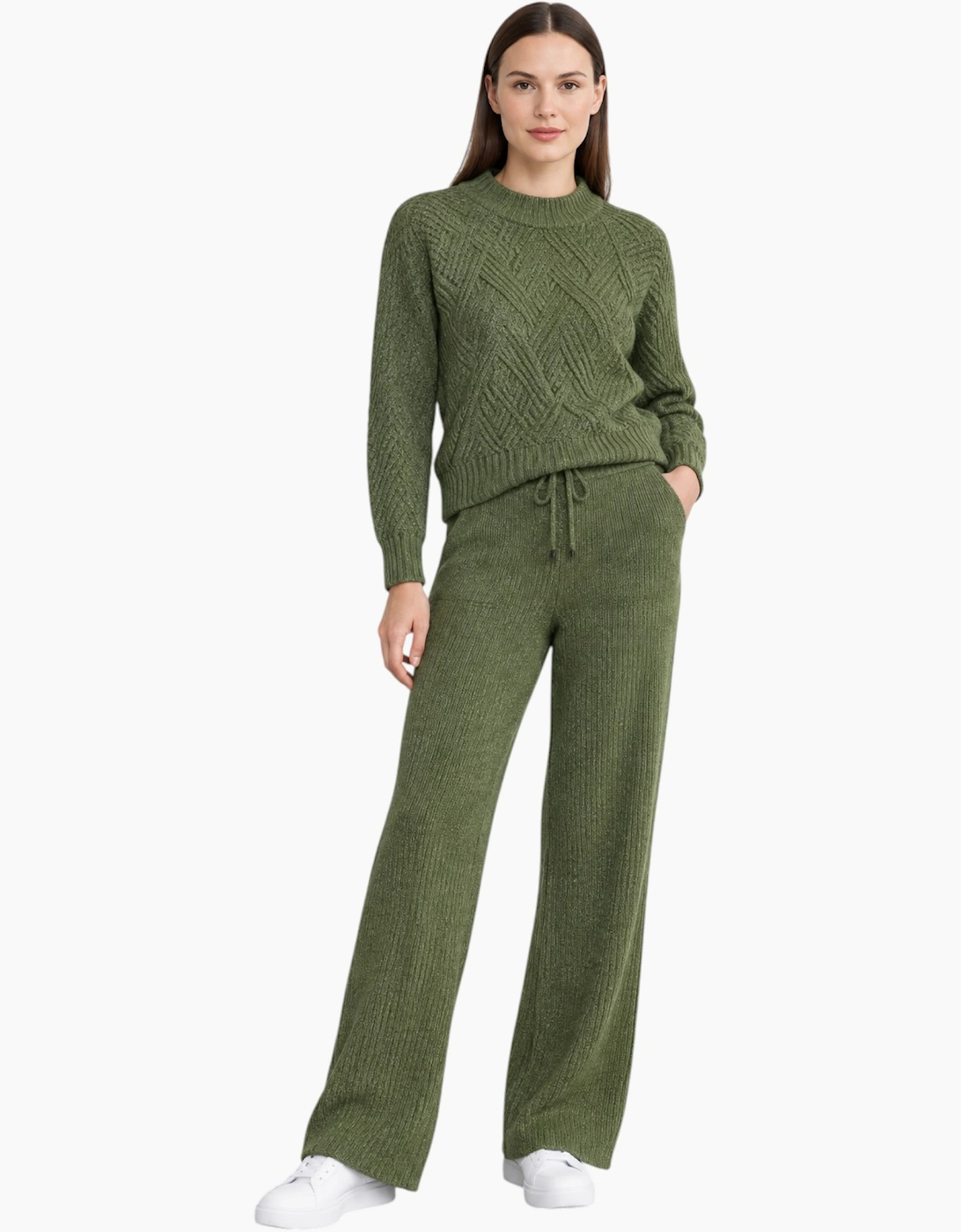 M&S Womens Kintted Loungewear Trouser Set