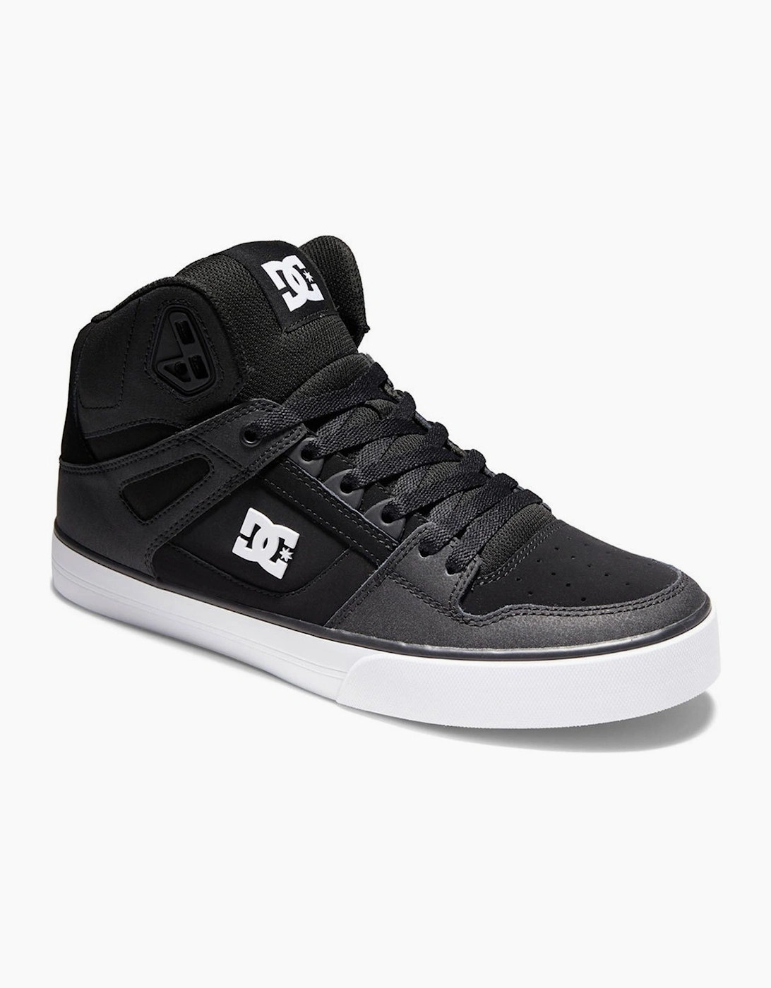 DC Shoes Mens Pure High Leather High Top Trainers