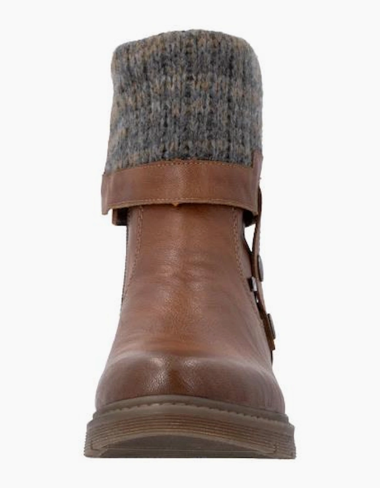 Remonte ladies boot D3976-23 in Brown
