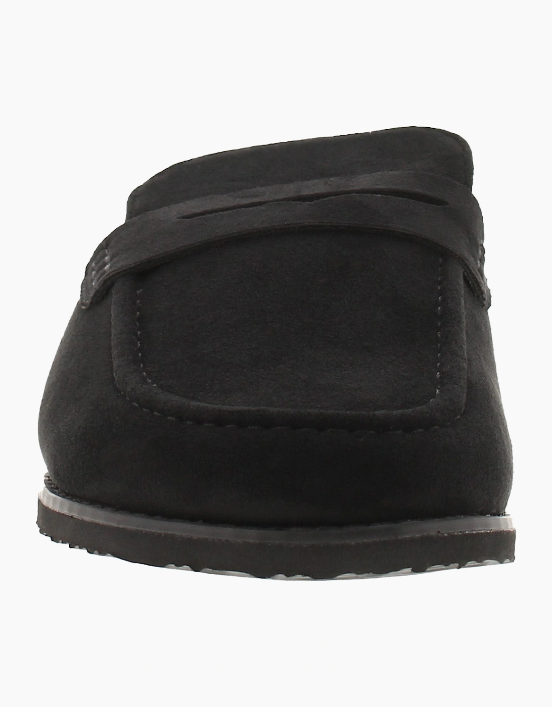 Truffle Womens Flat Shoes Donald Slip On black UK Size