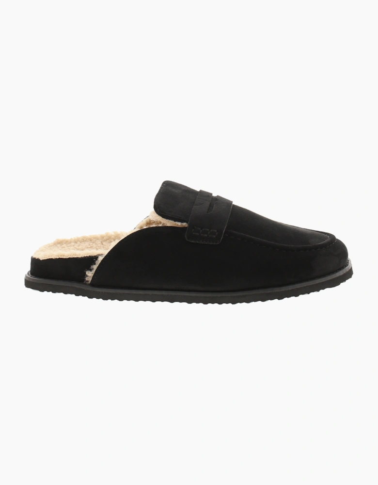 Truffle Womens Flat Shoes Donald Slip On black UK Size
