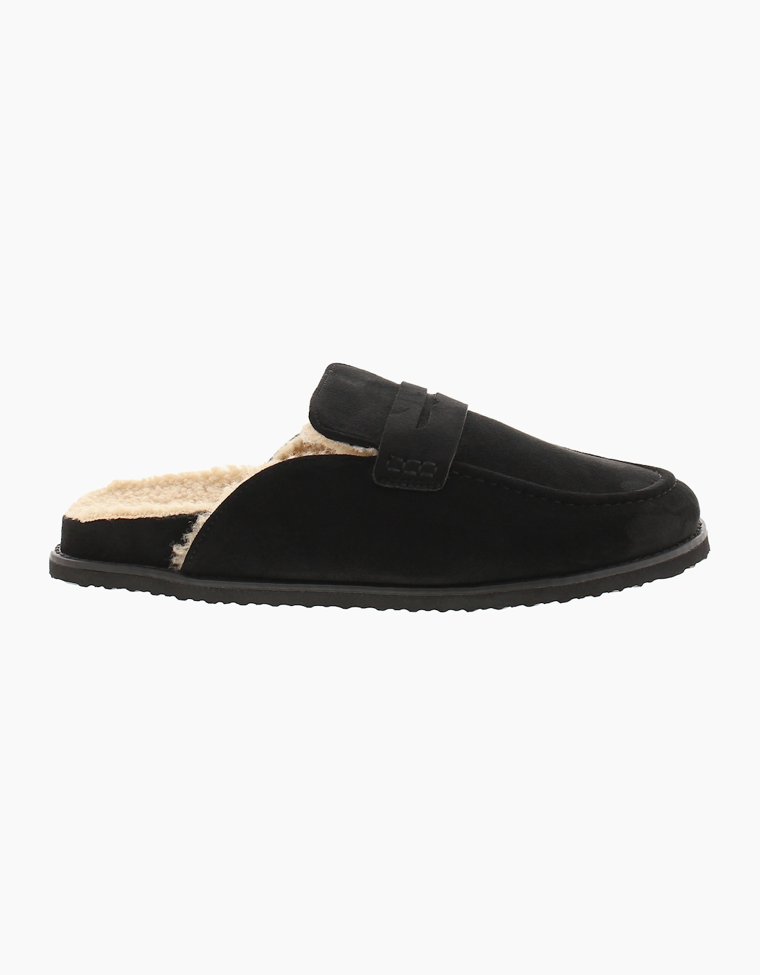 Truffle Womens Flat Shoes Donald Slip On black UK Size