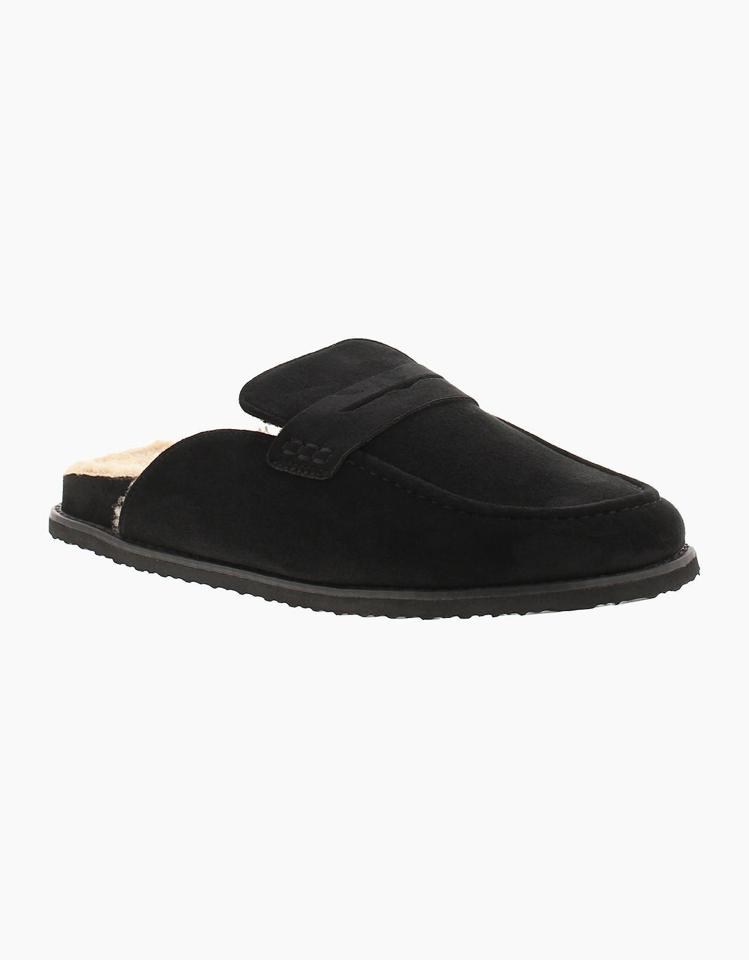 Truffle Womens Flat Shoes Donald Slip On black UK Size