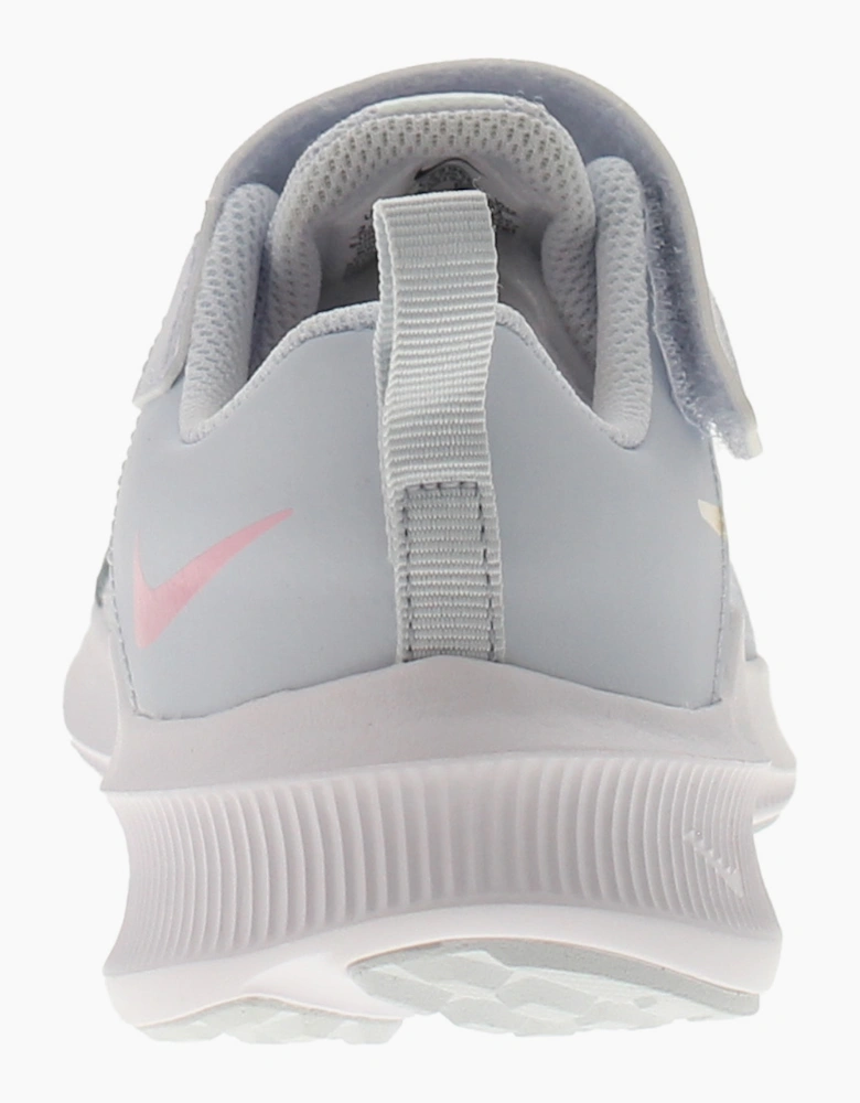 Nike Junior Girls Trainers Downshifter 11 Se Ps Touch Fastening football grey mu