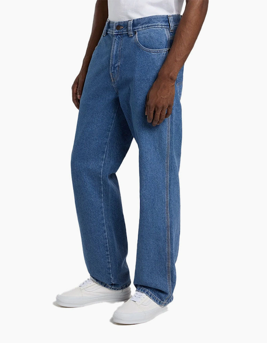 Dickies 954 Relaxed Straight Work Jeans - Classic Blue DK0A882AL891