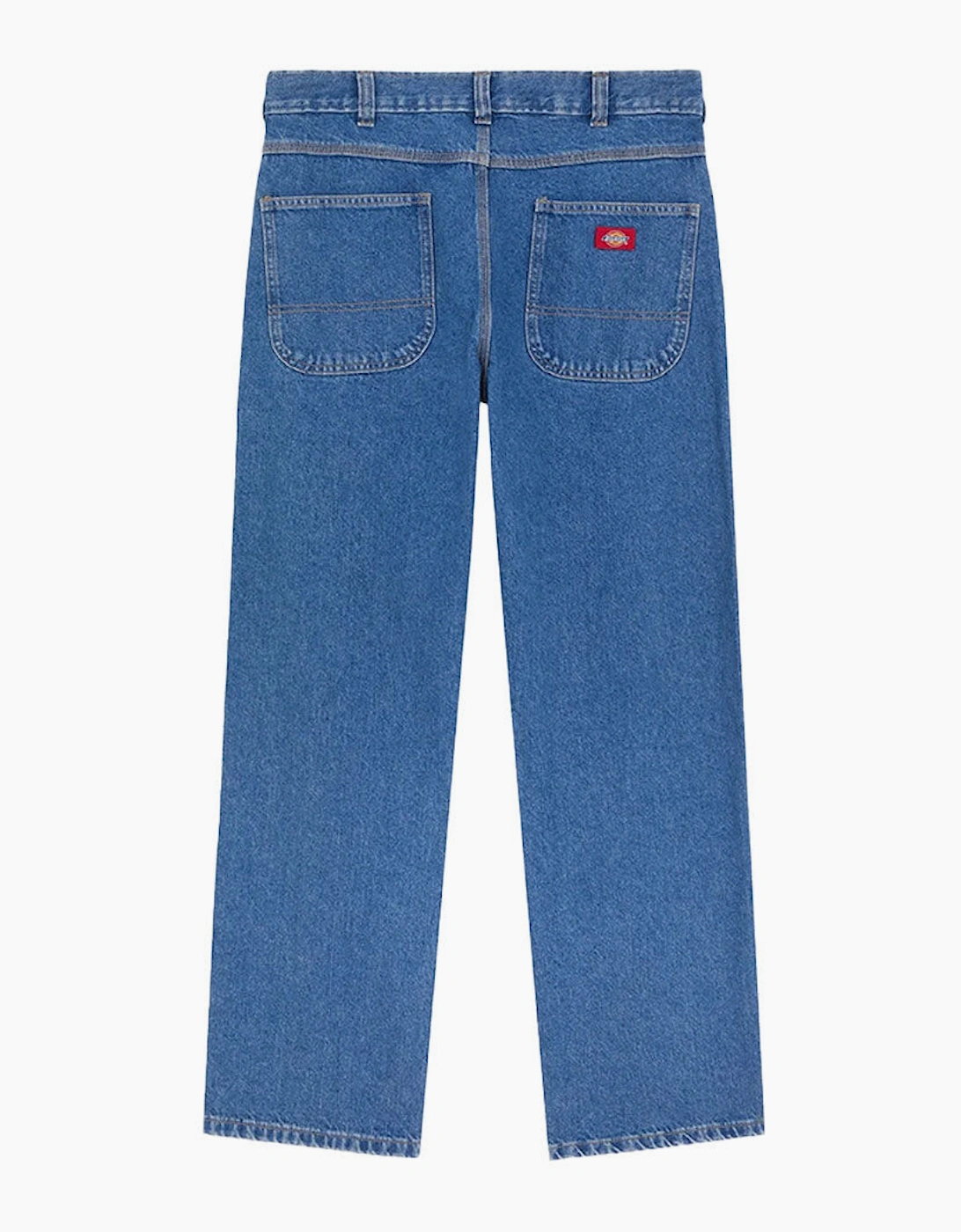 Dickies 954 Relaxed Straight Work Jeans - Classic Blue DK0A882AL891