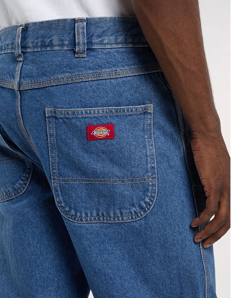 Dickies 954 Relaxed Straight Work Jeans - Classic Blue DK0A882AL891