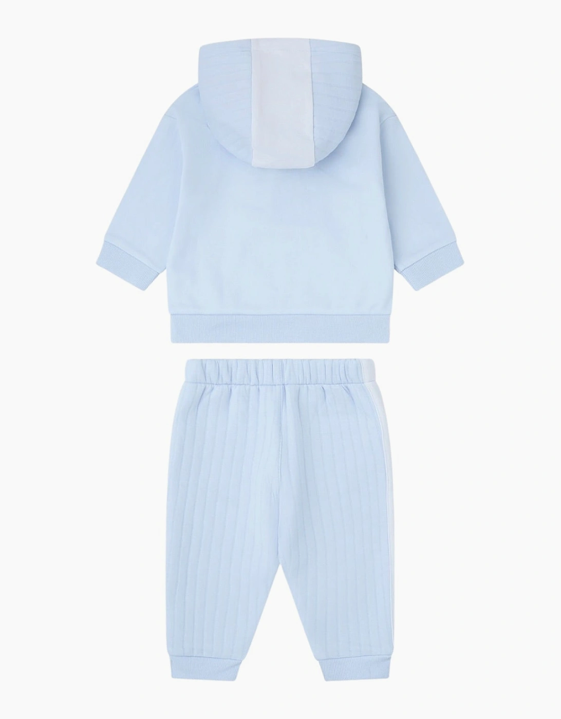 Boys Pale Blue Hooded Tracksuit