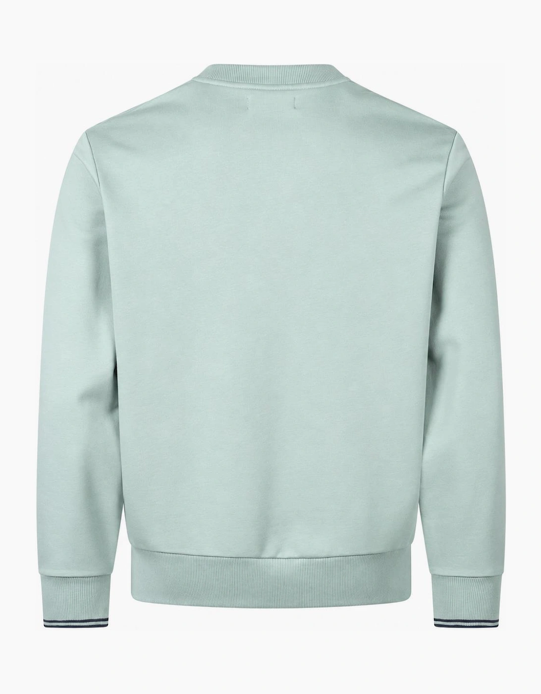 Fred Perry Crew Neck Sweatshirt Silver Blue/Dark Airforce