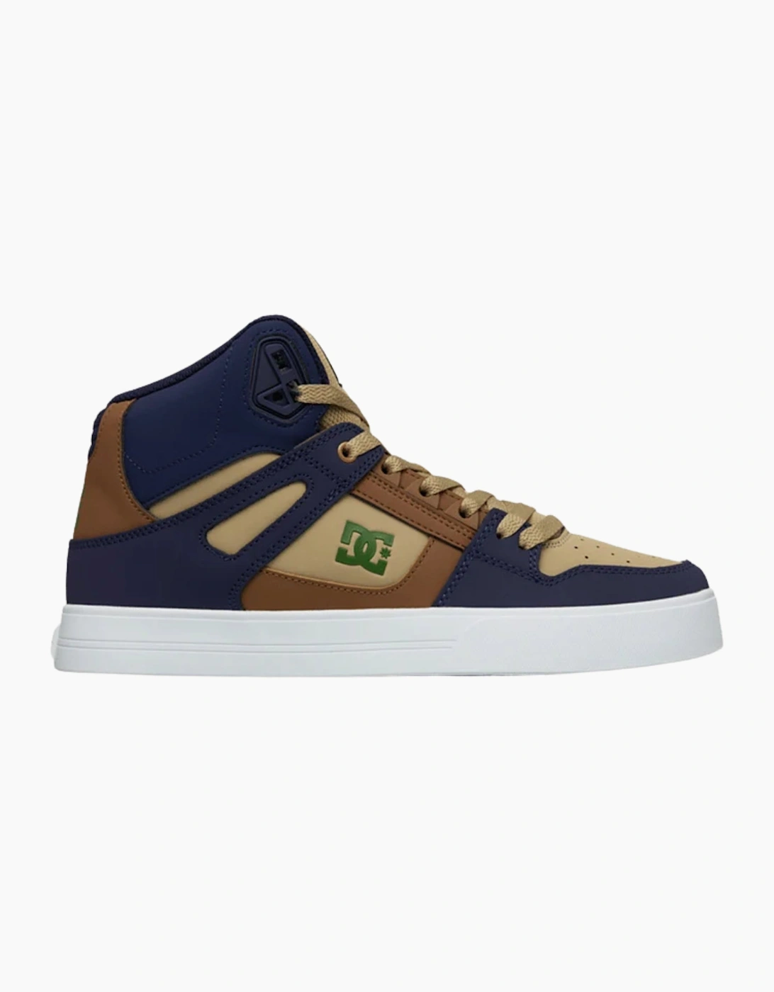 DC Shoes Mens Pure High Leather High Top Trainers