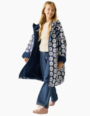Retro Floral Navy