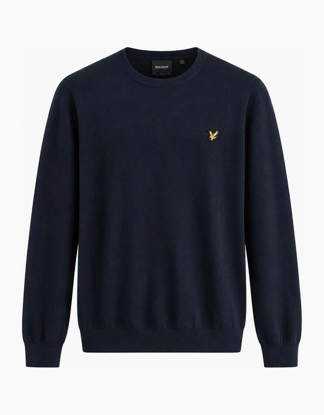 Lyle & Scott Merino Crew Neck Jumper Dark Navy