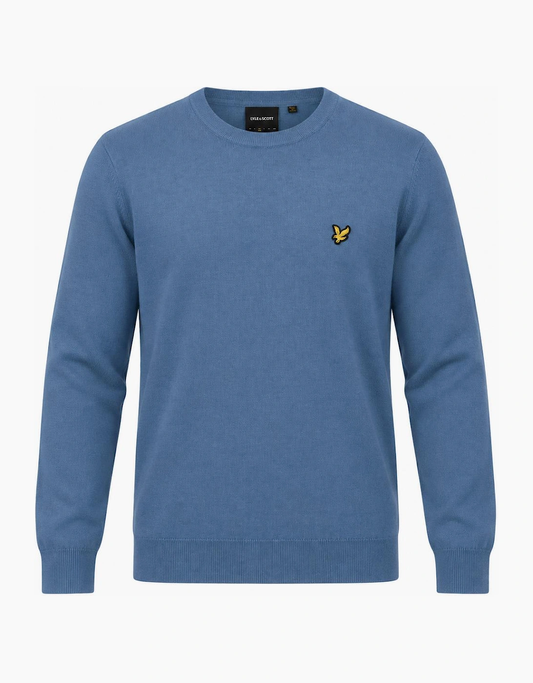 Lyle & Scott Merino Crew Neck Jumper Power Blue