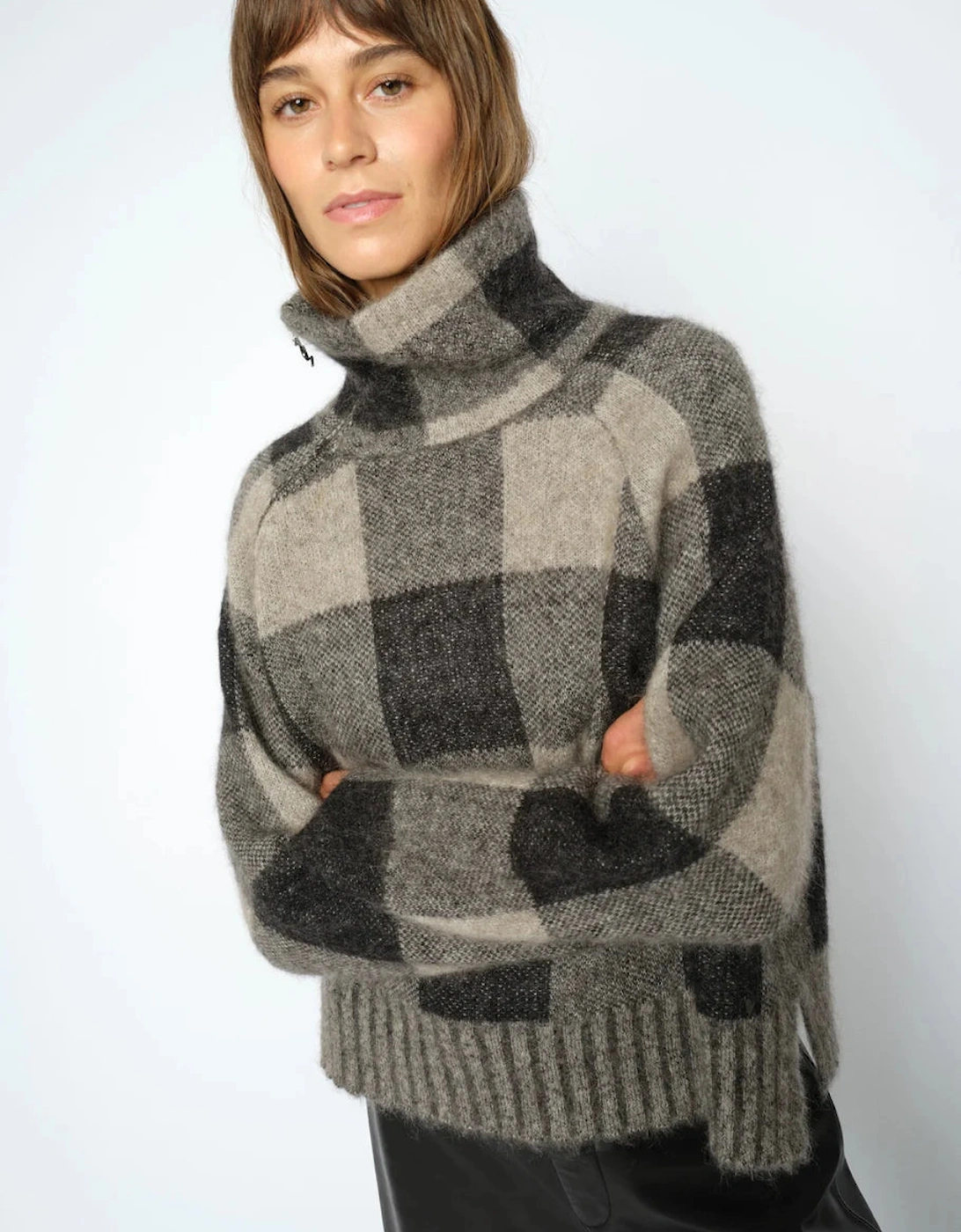 Maija check knit