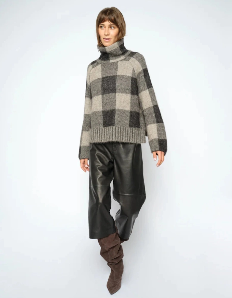 Maija check knit
