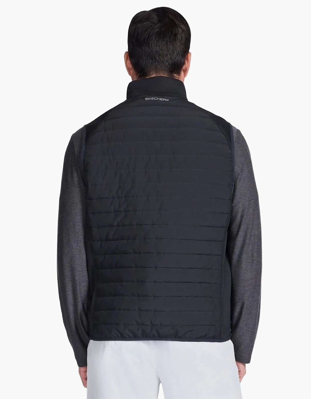 Skechers GOShield Hybrid Vest Men's Black Gilets