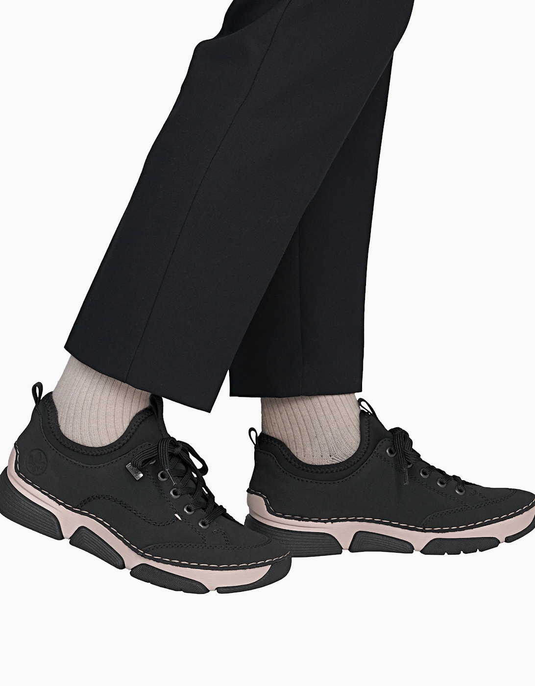 Rieker 45976 Womens Casual Trainers Black