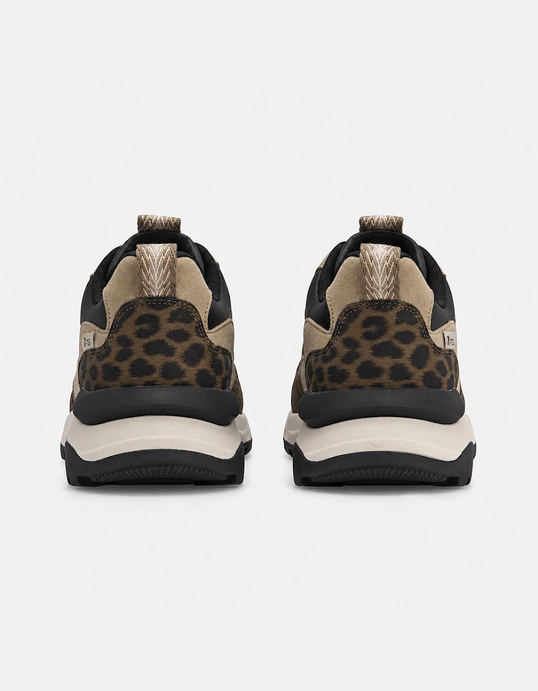 Rieker W2501 Womens Casual Trainers Black/Brown