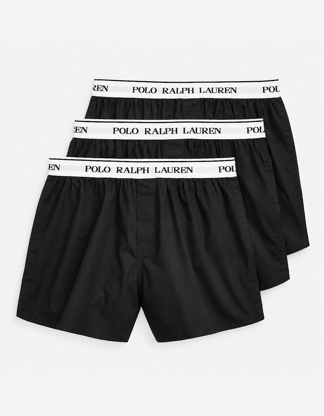 Polo Ralph Lauren Men's Polo Ralph Lauren Elastic Boxers Mens Boxer Shorts Multicoloured - Black