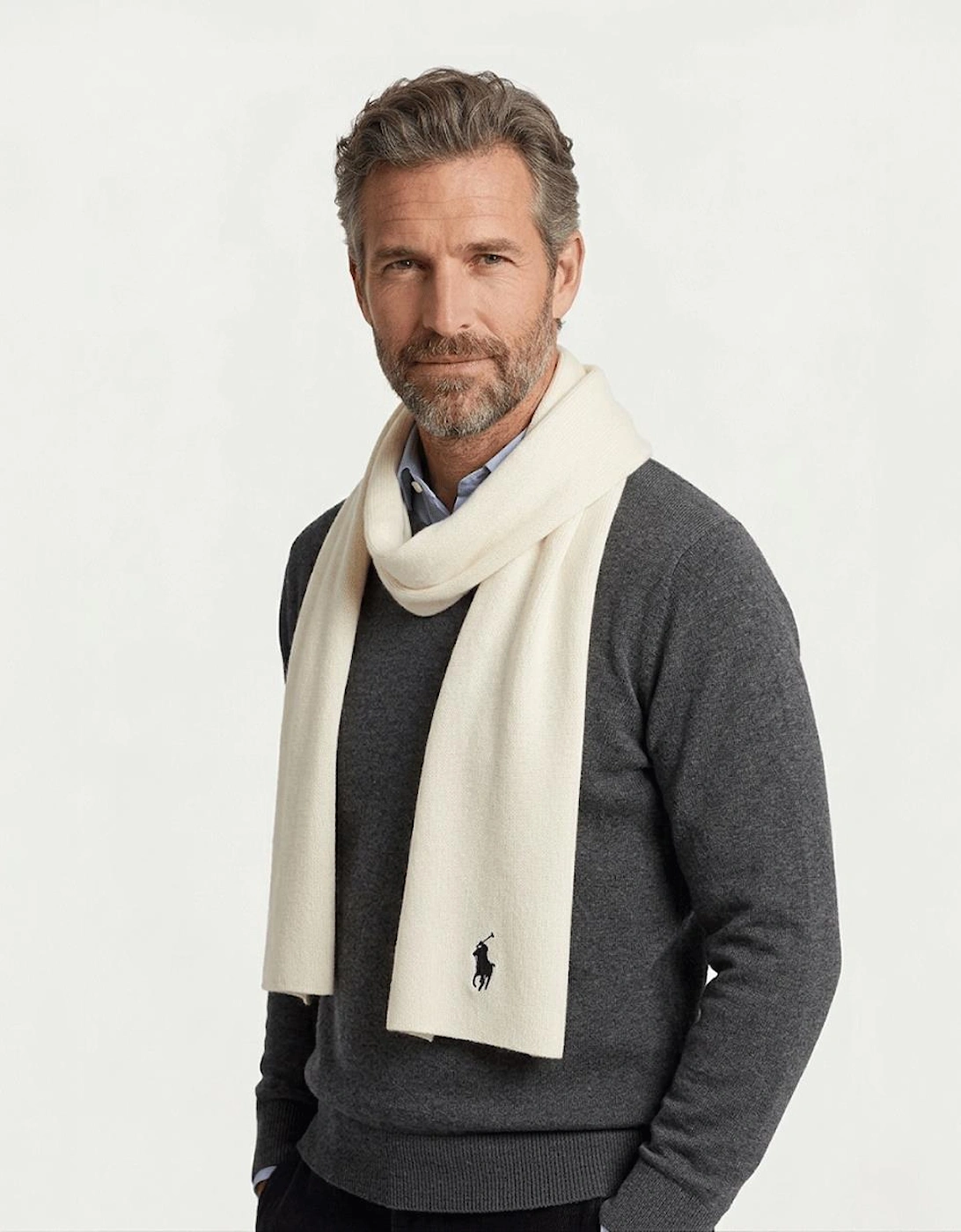 Polo Ralph Lauren SWEATER Mens Regular Stone Pebble