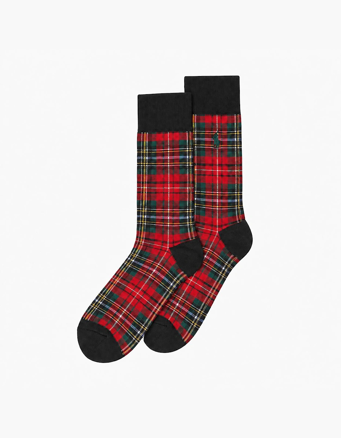 Polo Ralph Lauren Socks Mens Crew Socks Black Multi